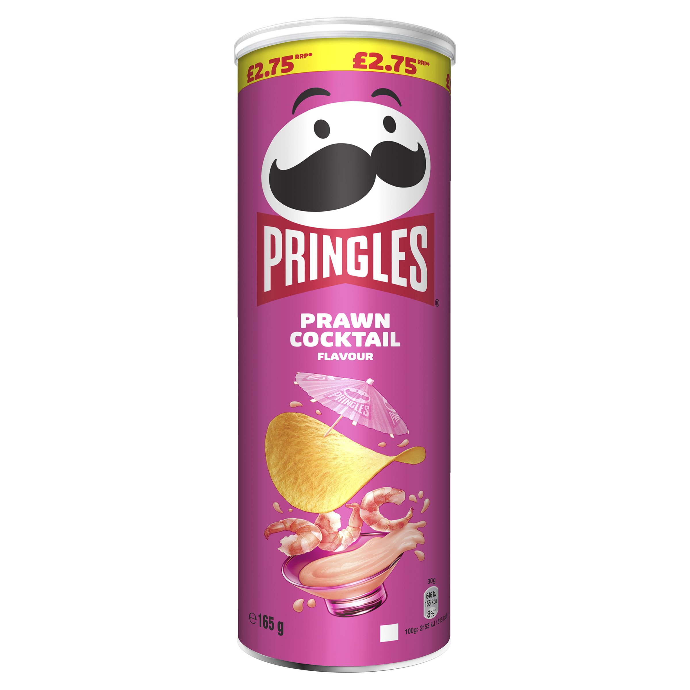 Pringles Prawn Cocktail 165g PMP